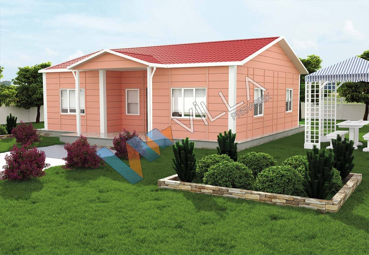 96 m2 OLİMPOS TEK KATLI 3+1 PREFABRİK EV
