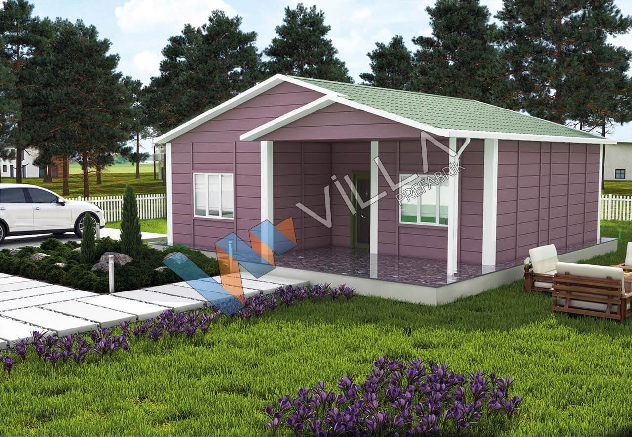 84 m2 KAPADOKYA TEK KATLI 2+1 PREFABRİK EV