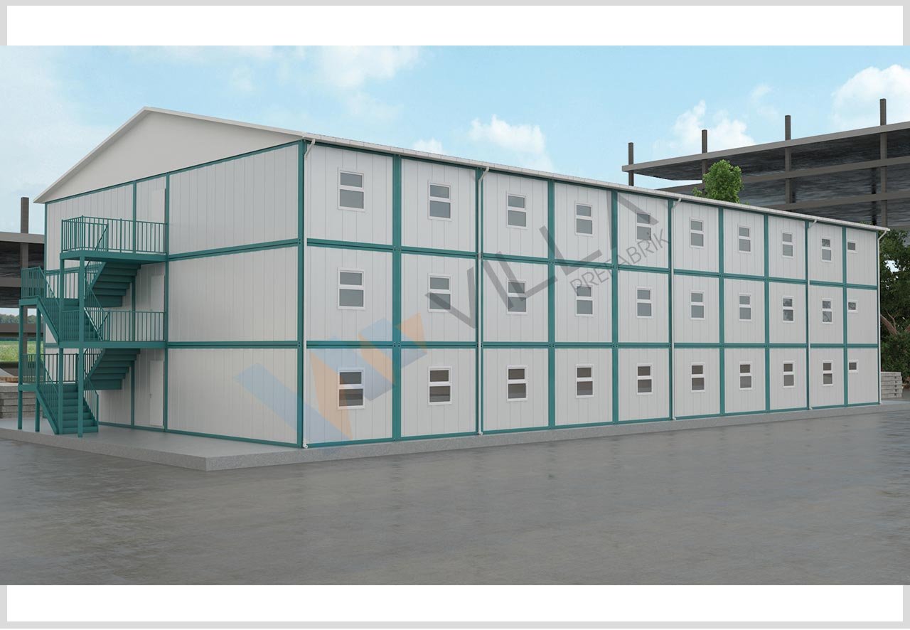 Konteyner Yatakhane 1440 m²